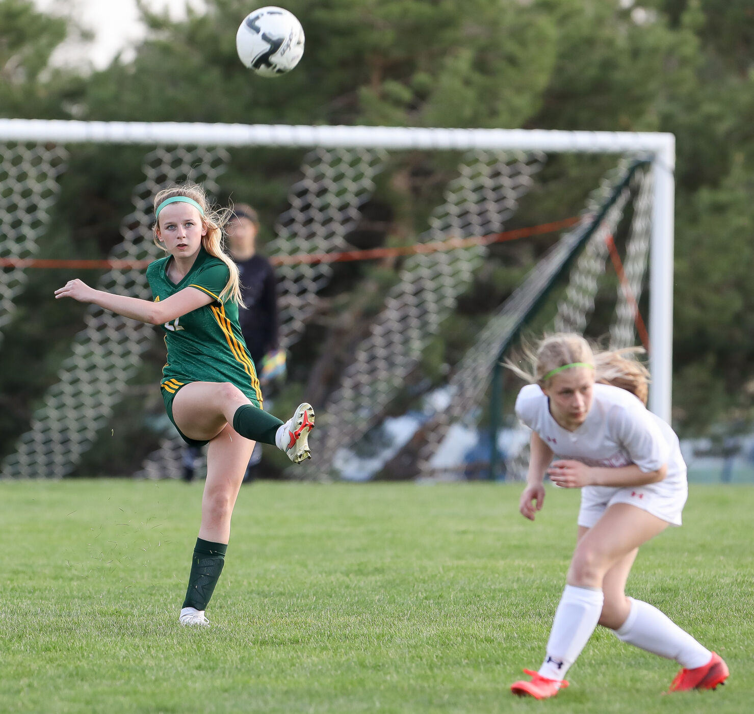 4-6-21 Kearney Catholic vs. Aurora girls soccer